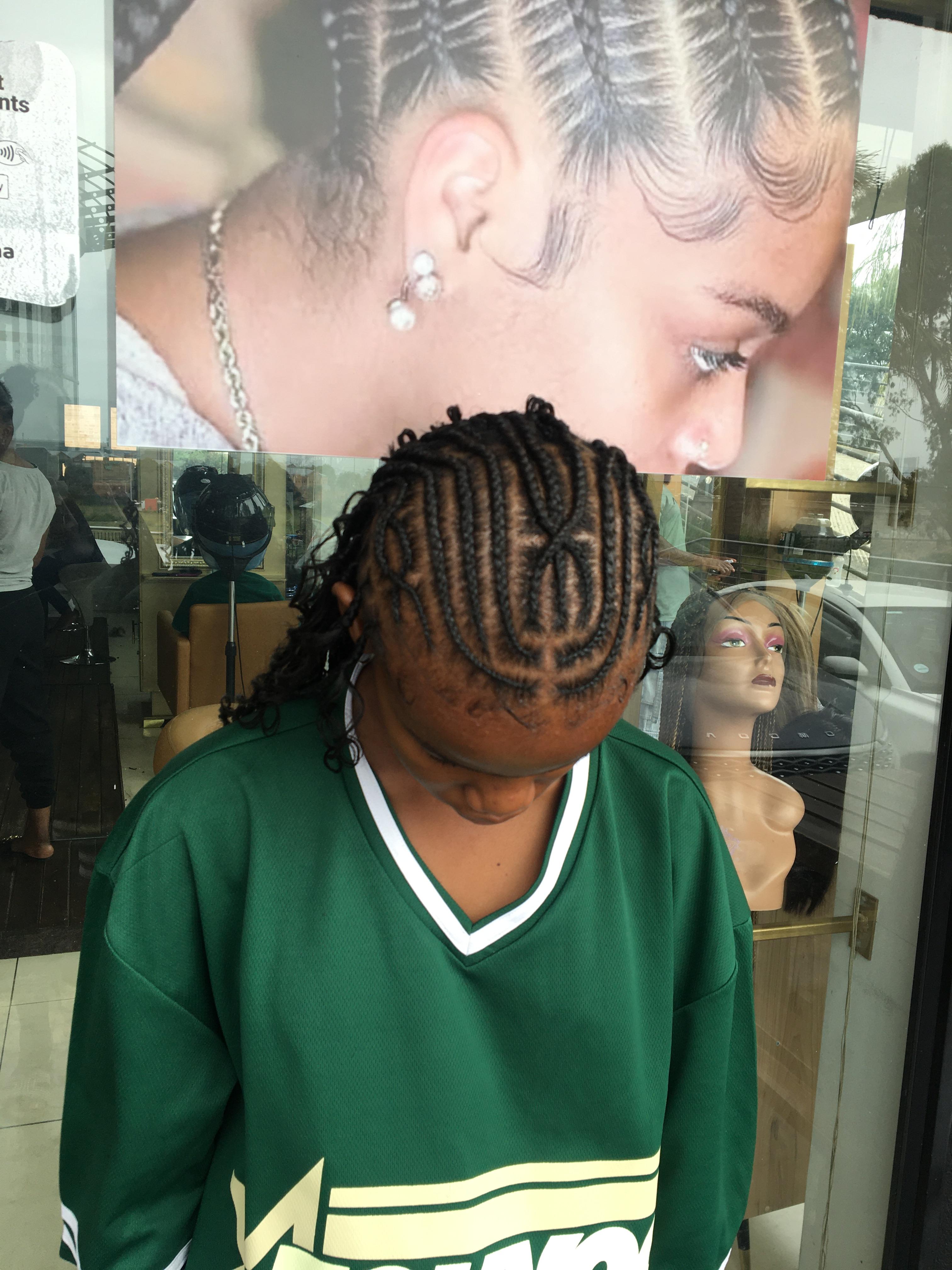 Cornrow braids
